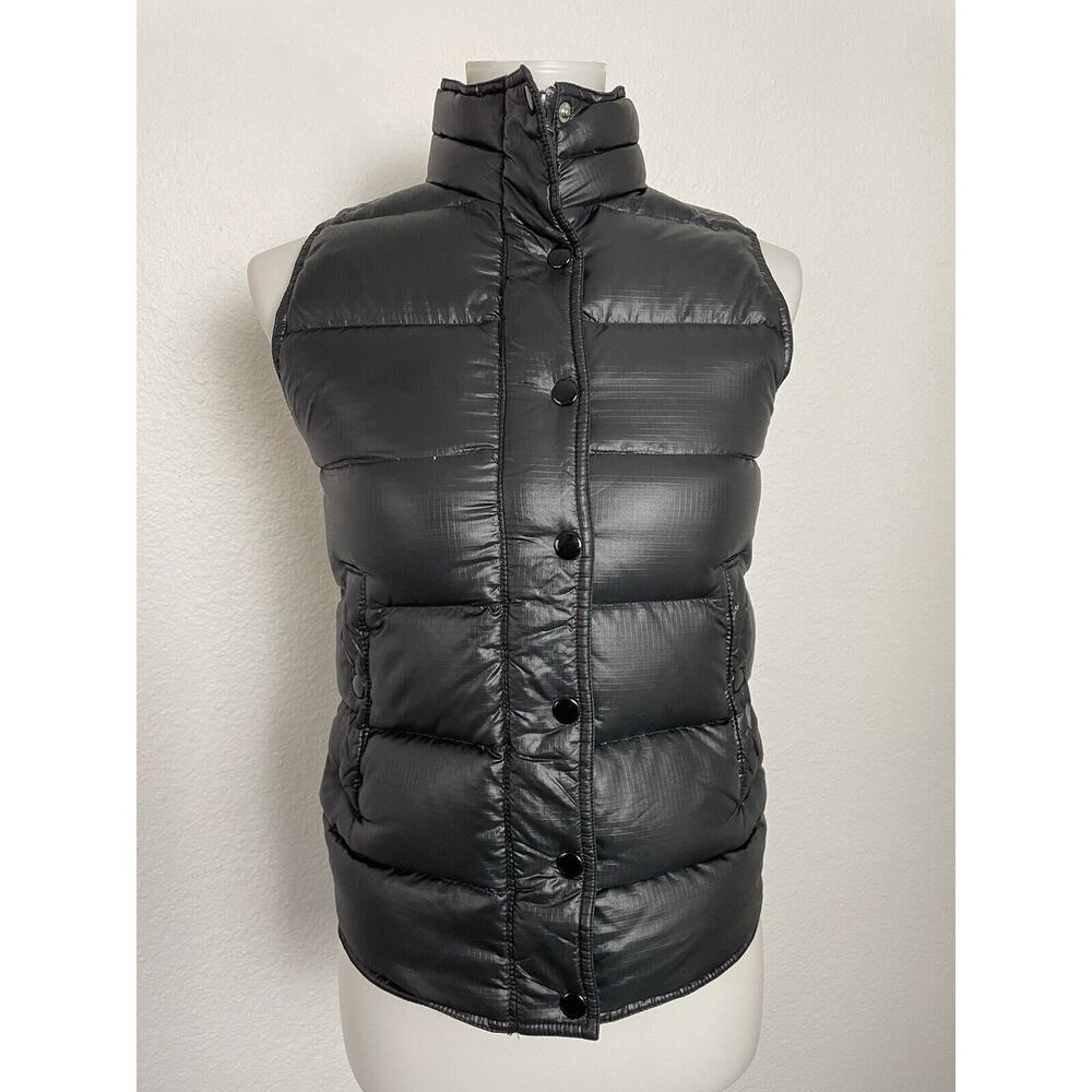 J. Crew Vest Puffer Women XXS Quilted Zip Front Down Feathers Heritage Layering